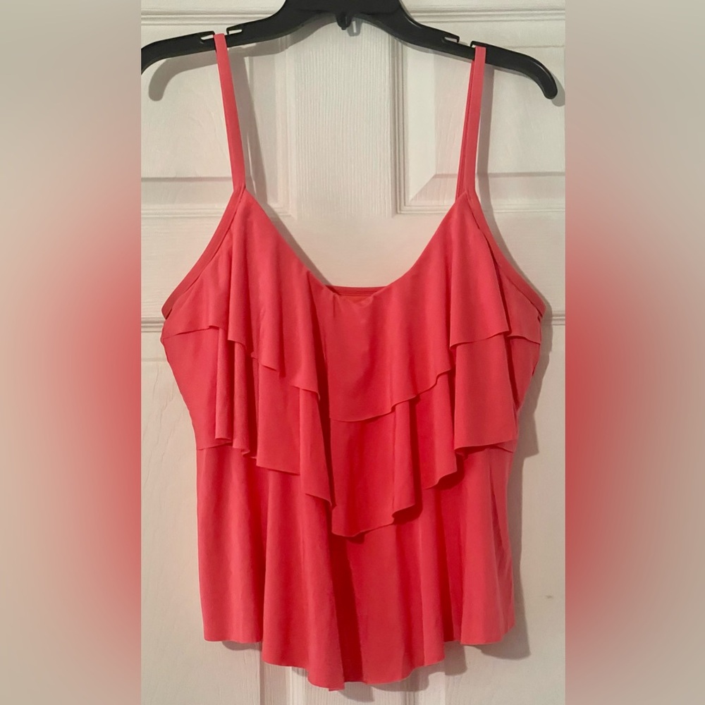 Kenneth Cole Reaction Women’s Tankini Top, Size XL